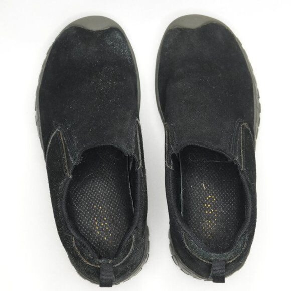 Keen Howser Men's Size 6 Black Suede Slip On Casual Loafers - Picture 5 of 10